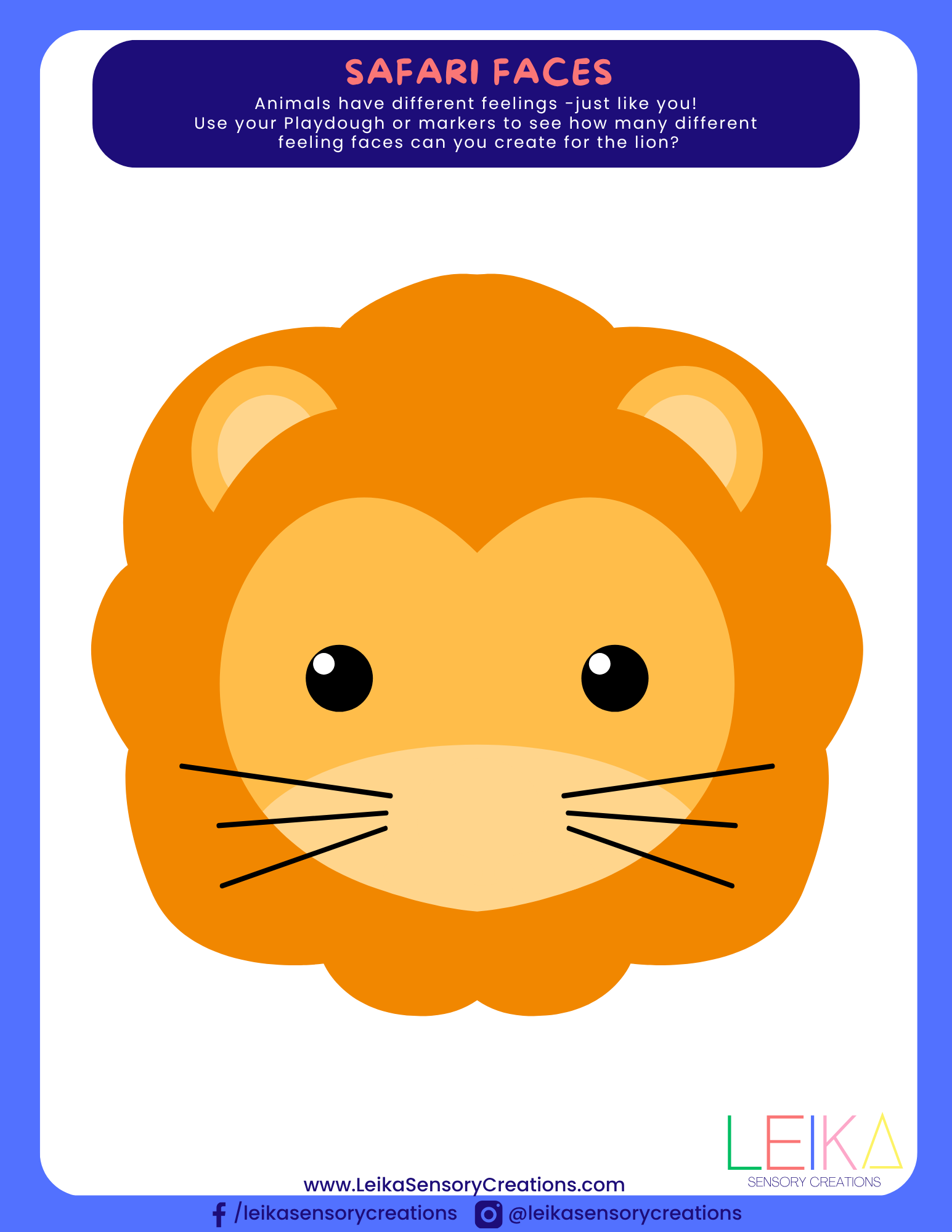 Safari Activity Pack