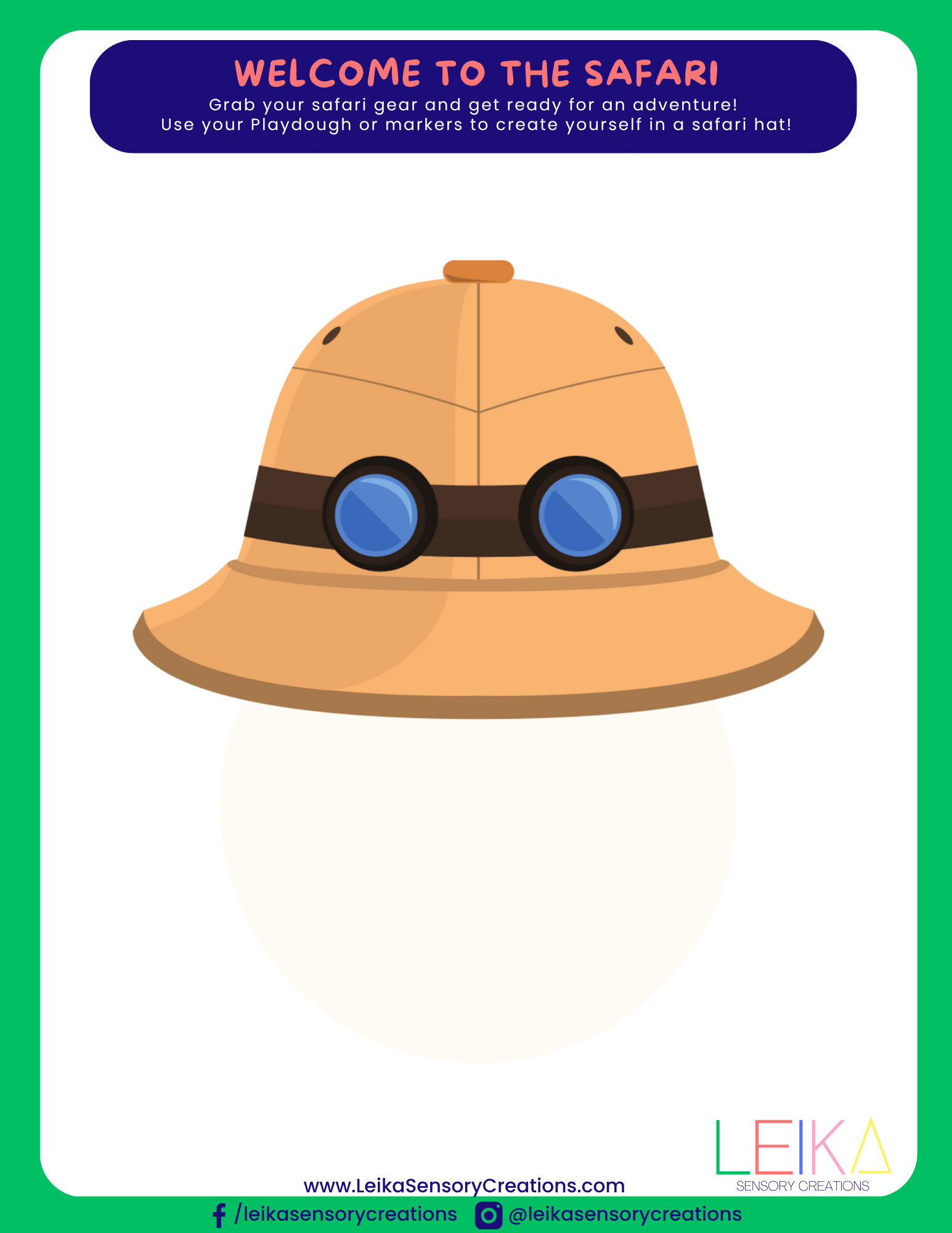 Safari Activity Pack