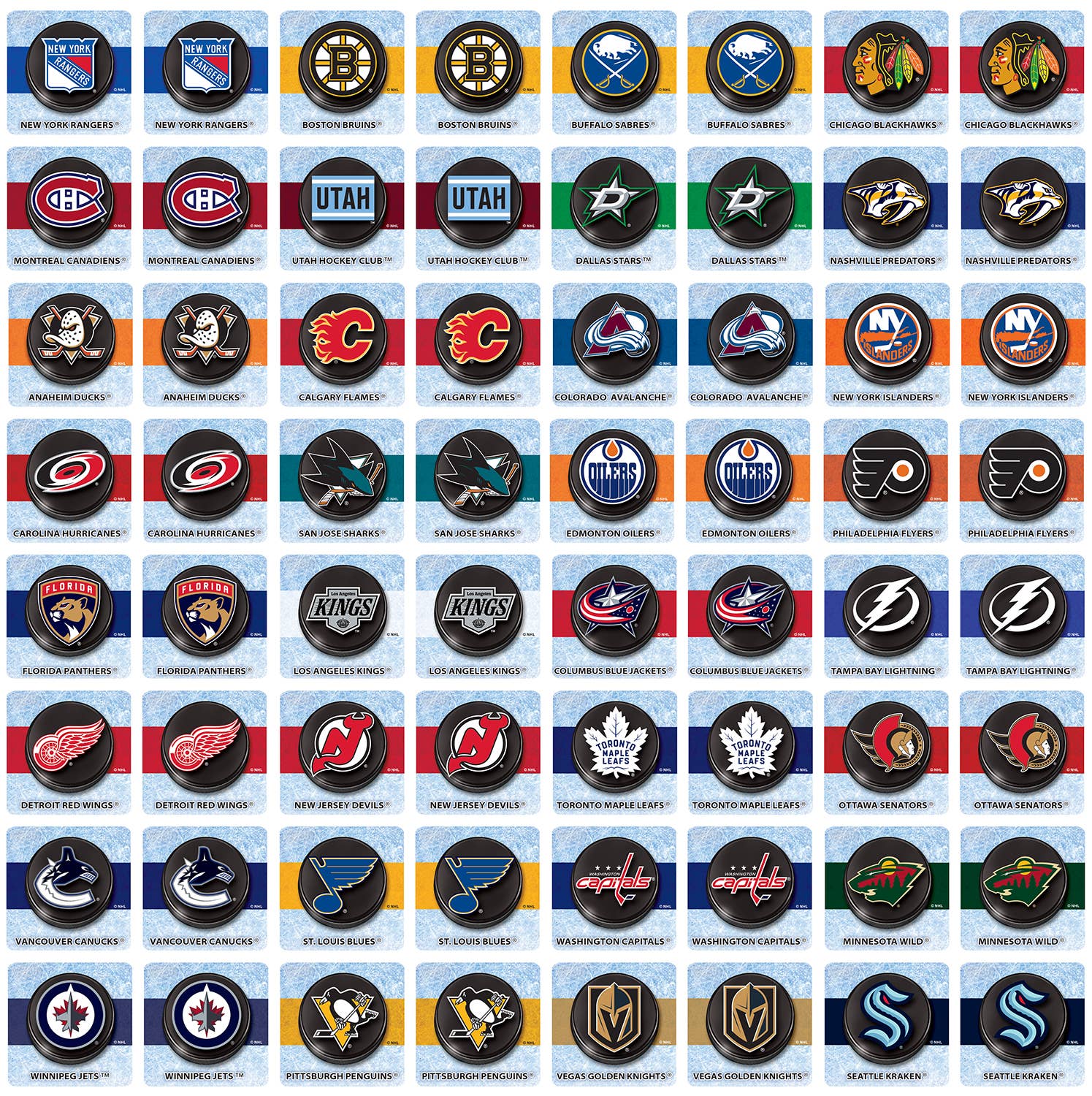NHL - League Matching Game