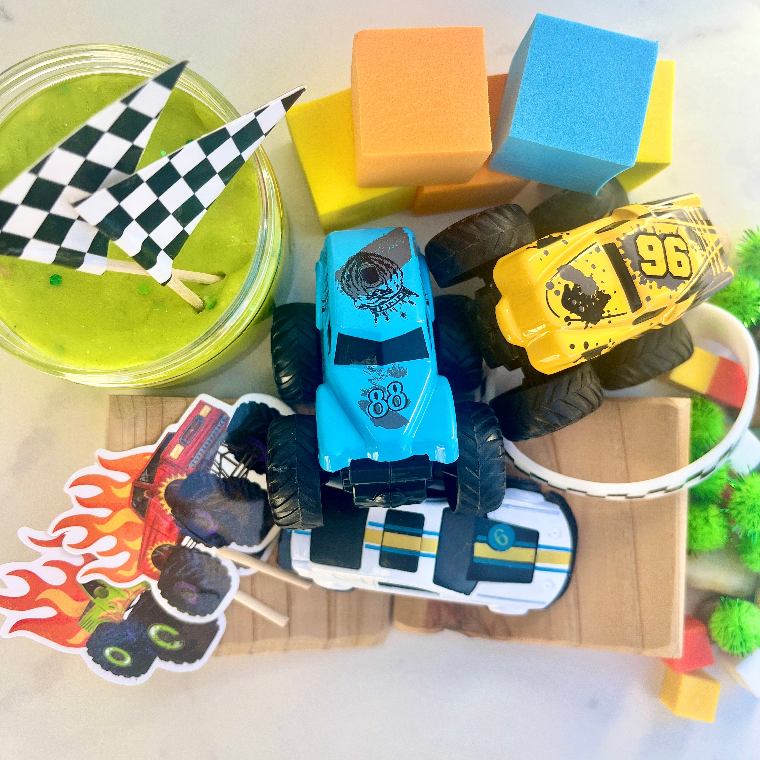 Monster Truck Box – Leika Sensory Creations