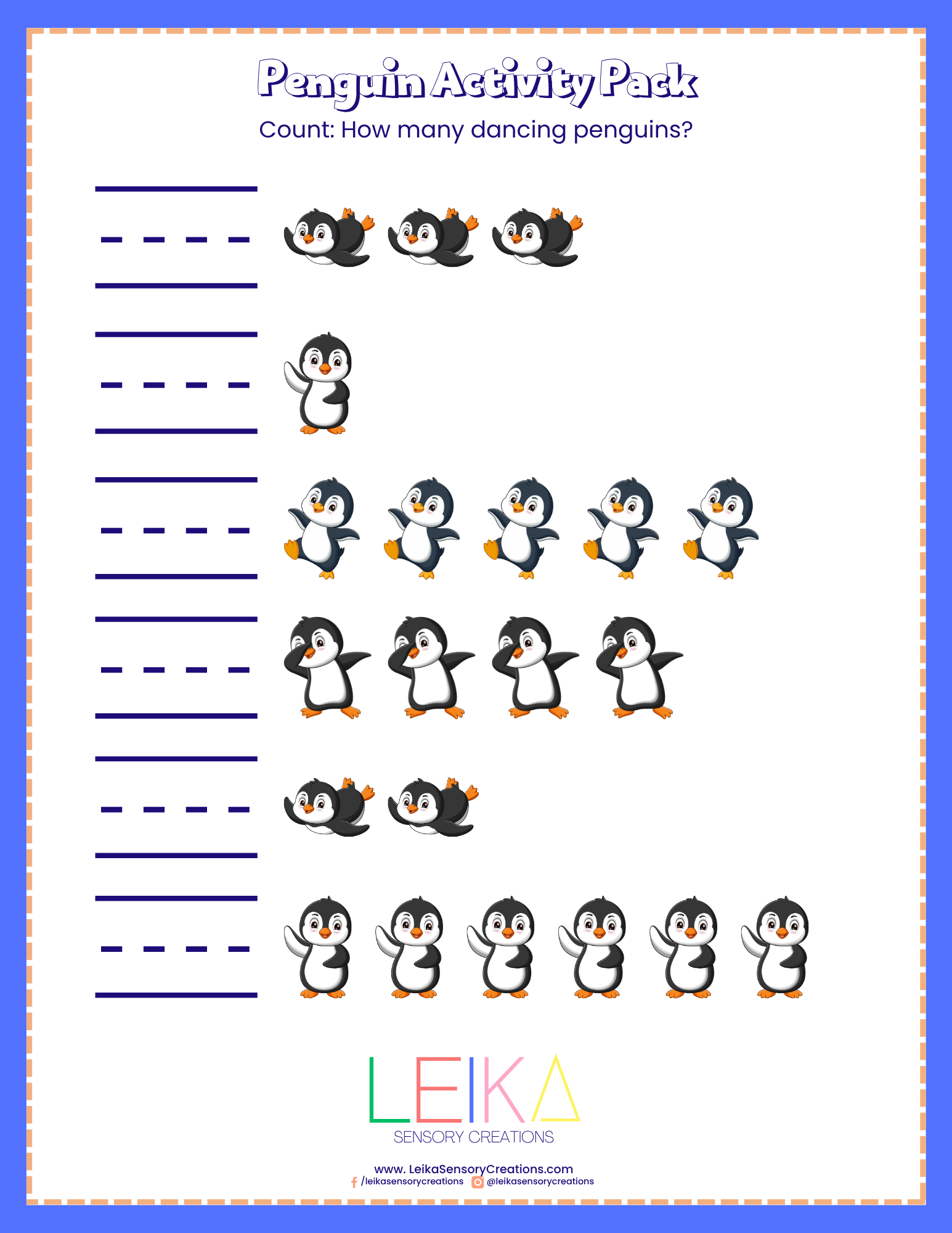 Penguin Activity Pack