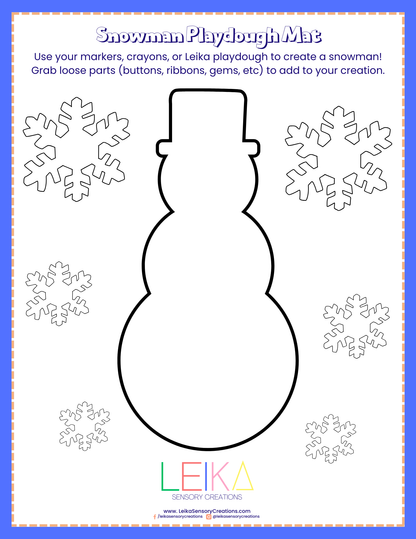 Snowman Mat