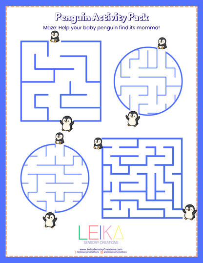 Penguin Activity Pack
