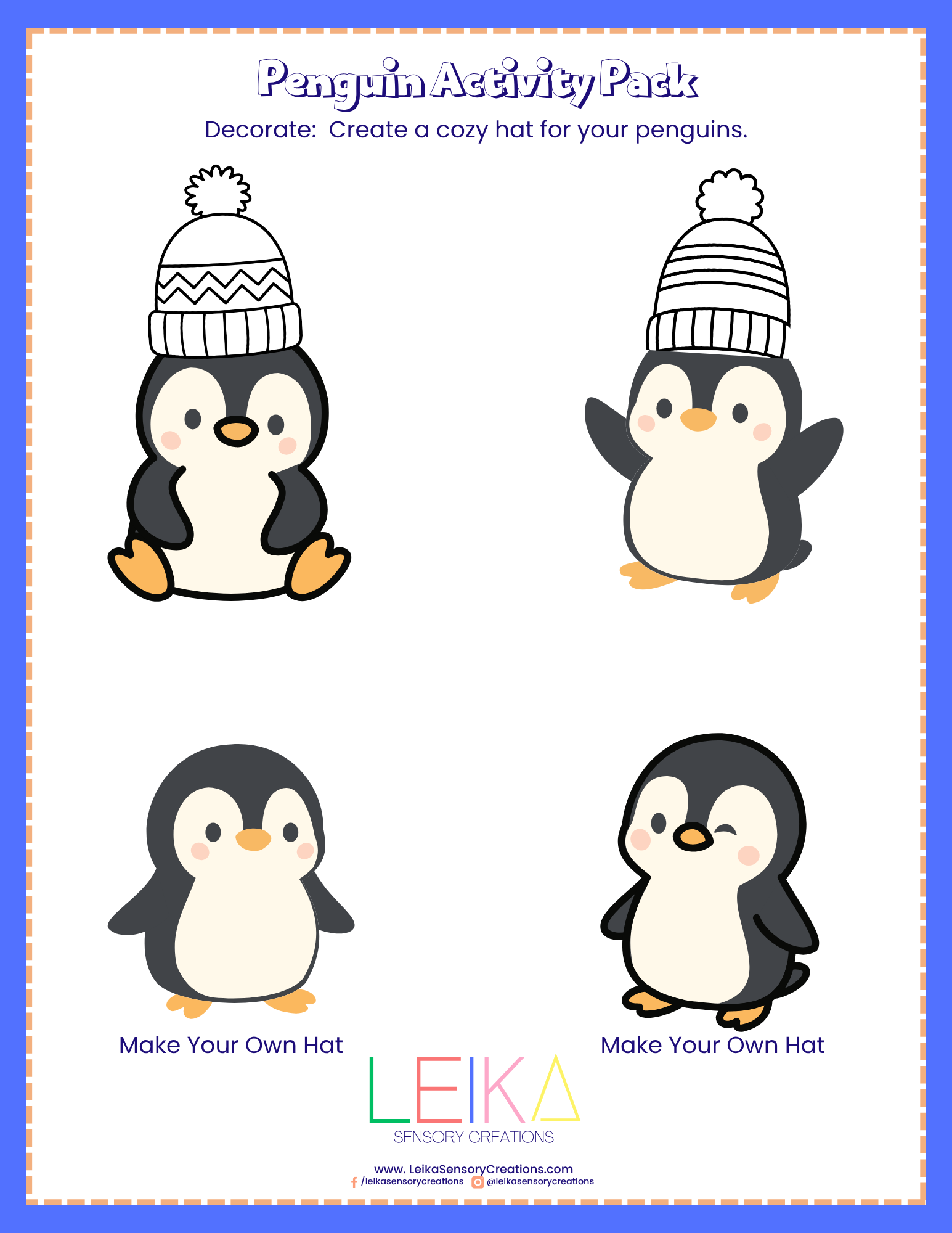 Penguin Activity Pack