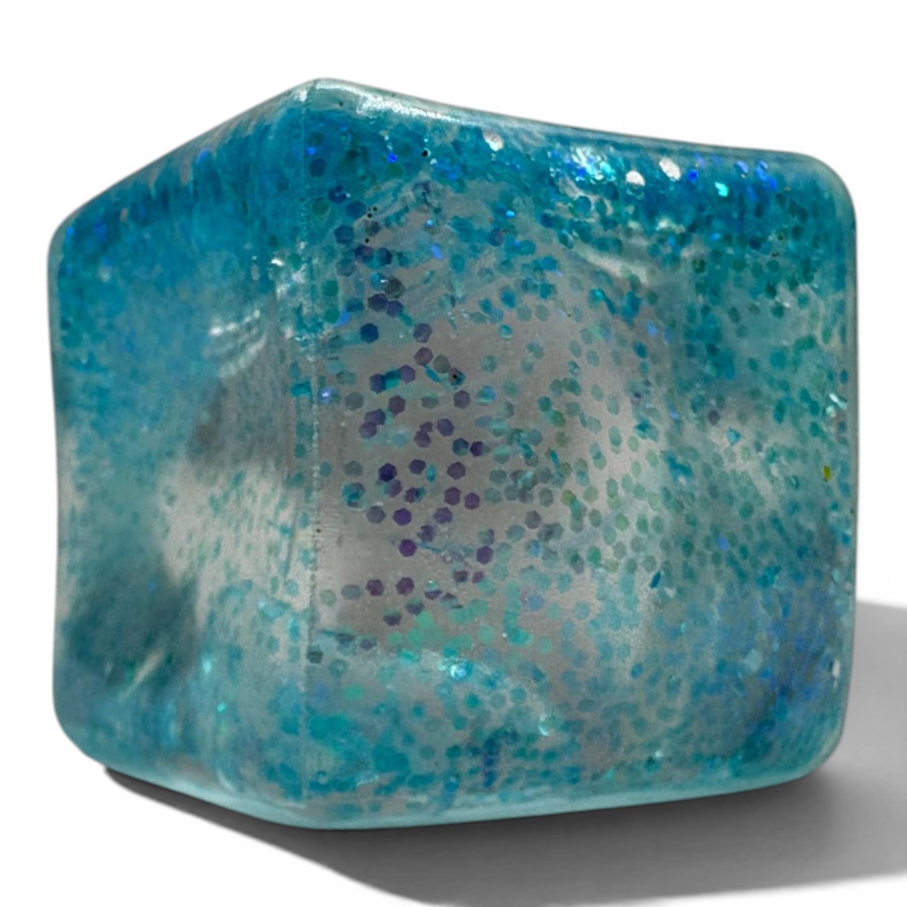 Glitter Squishy Cube