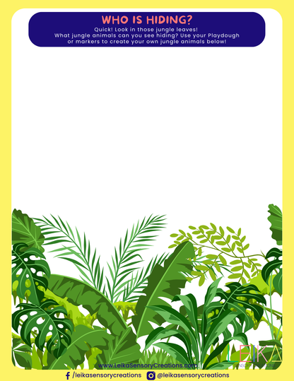 Safari Activity Pack